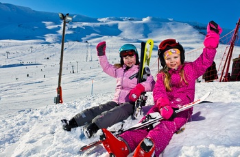 Skisportstedet Hlidarfjall i Island 