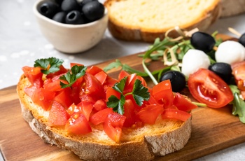 Bruschetta - specialitet i Italien