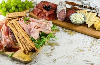 Charcuterie inkl. grissini, Italien