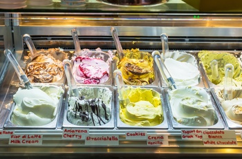 Lækker is i Firenze, Italien