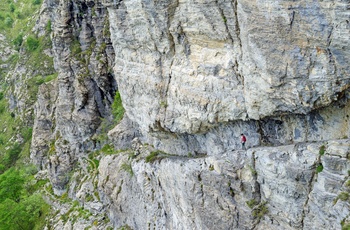 Vandring i bergene i Ligurien, Italien