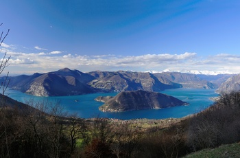 Iseosøen i smukt vejr