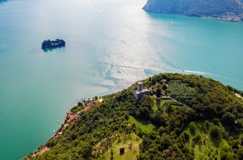 Øerne Monte Isola og San Paolo i Iseosøen