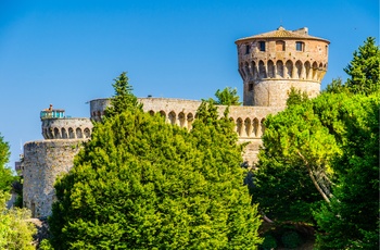 Medici-fortet i Volterra - Toscana i Italien