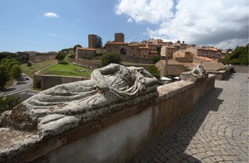 Byen Tarquinia i Umbrien
