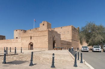 Jabreen fæstningen set udefra - Oman