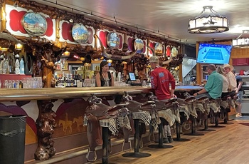 Cowboy bar i Jackson Hole - Wyoming