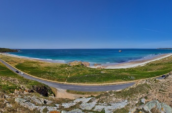 Jersey - St Ouen Bay panoramaudsigt