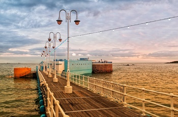 Jersey - St. Helier pier