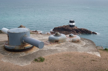 Jersey - tysk kystforsvar ved Noirmont Point
