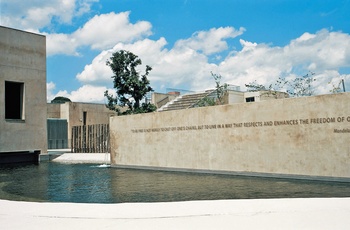 Apartheid Museum i Johannesburg, Sydafrika