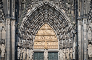 Indgang til Domkirken i Köln, Tyskland
