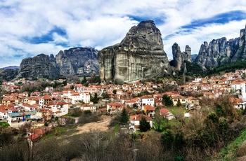 Kalambaka ved klostrene i Meteora - Grækenland