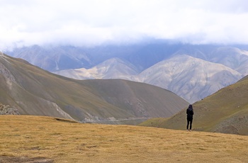 Kalmak-Ashuu Pass - bjergpas i Tian Shan-bjergene - Kirgisistan