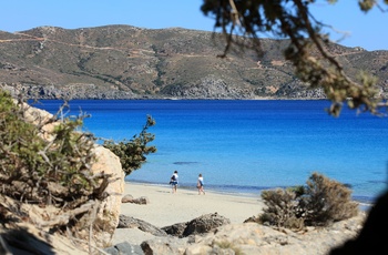 Kedrodasos naturstrand i det vestlige Kreta