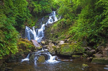 Torc vandfaldet i Killarney Nationalpark, Irland