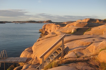 Klipper ved Hunnebostrand, Sverige