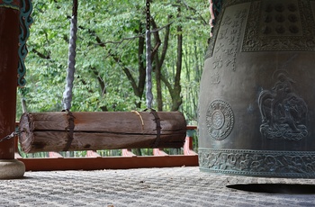 Klokke i Sanggyesa buddhistisk tempel - Jirisan National Park - Sydkorea