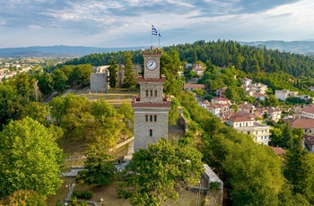 Klokketårnet i fæstningen i Trikala i Grækenland - Foto: Nestoras Argiris, Unsplash