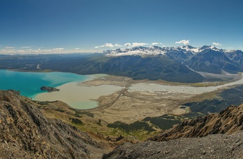 Udsigt ud over Kluane National Park and Reserve i Yukon-territoriet - Canada