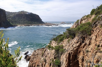 Knysna Heads og Featherbed Nature Reserve i Sydafrika