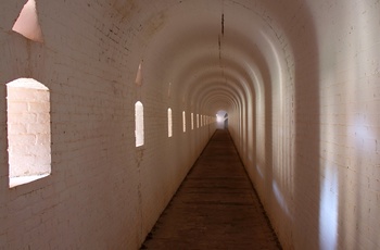 Korridor i Fort Barrancas i Pensacola