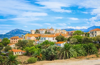 Calvi i det nordvestlige Korsika, Frankrig