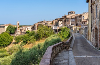 Krystalbyen Colle Val d'Elsa i Toscana - Italien
