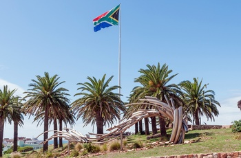 Kunst langs Route 67 ved Donkin Memorial i Port Elizabeth, Sydafrika