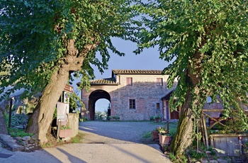 Giottos museum nær kunstnerbyen Vicchio i Toscana - Italien