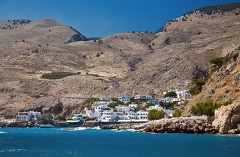 Kystbyen Chora Sfakion på Kretas sydkyst