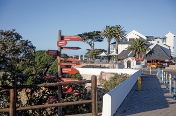 Kystbyen Hermanus i Sydafrika