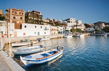 Kystbyen Makry Gialos i det sydøstlige Kreta