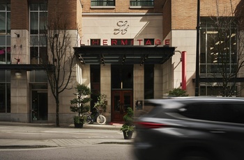 L'Hermitage Hotel, Vancouver i det vestlige Canada - Indgang