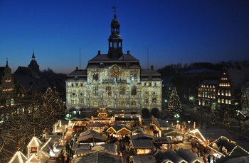 Lüneburg Weihnachtsmarkt, Nordtyskland