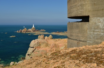 La Corbiere med tysk vagttårn - Jersey