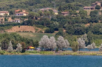 Lago di Bilancino i Toscana - Italien