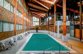 Lake Louise Inn, Alberta i det vestlige Canada - Pool