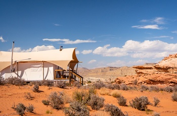 Lake Powell, Glamping Grand Staircase - Images Credit Travis Burke