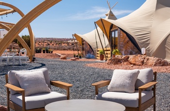 Lake Powell, Glamping Grand Staircase - ImagesCredit: Travis Burke