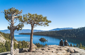 Udsigt over Emerald Bay, Lake Tahoe - Californien