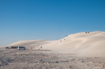 Sandklitterne Lancelin Sand Dunes - Western Australia