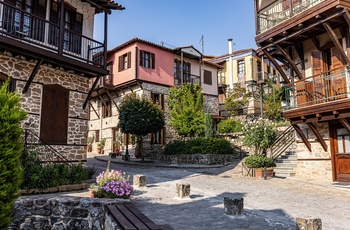 Landsbyen Arnaia på Halkidiki - Grækenland