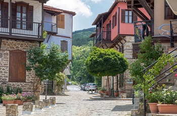 Landsbyen Arnaia på Halkidiki - Grækenland