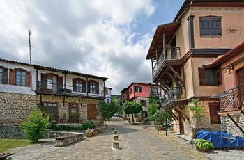 Landsbyen Arnaia på Halkidiki - Grækenland