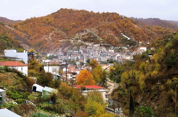 Landsbyen Miki i Pomakochoria regionen - Grækenland