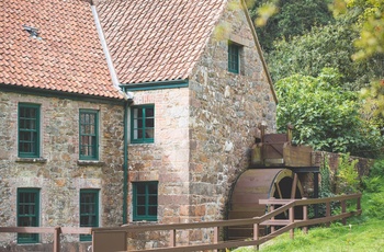 Vandmøllen Le Moulin de Quétivel på Jersey