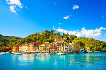 Portofino set fra båden