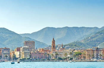 Rapallo på den italienske riviera