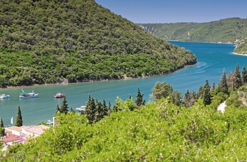 Limski-fjorden i Istrien, Kroatien